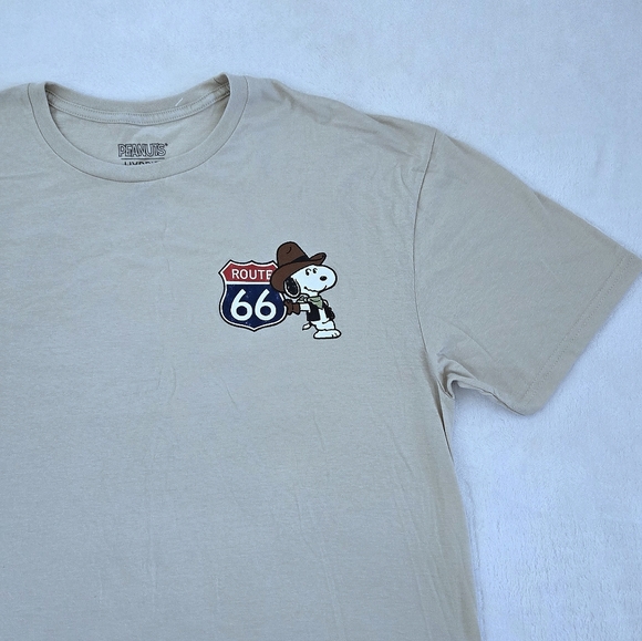 Peanuts🥜 Snoopy🐕 "Route 66" Graphic Tee👕 - NWOT - Picture 7 of 13